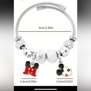New Mickey Mouse charm bracelet
